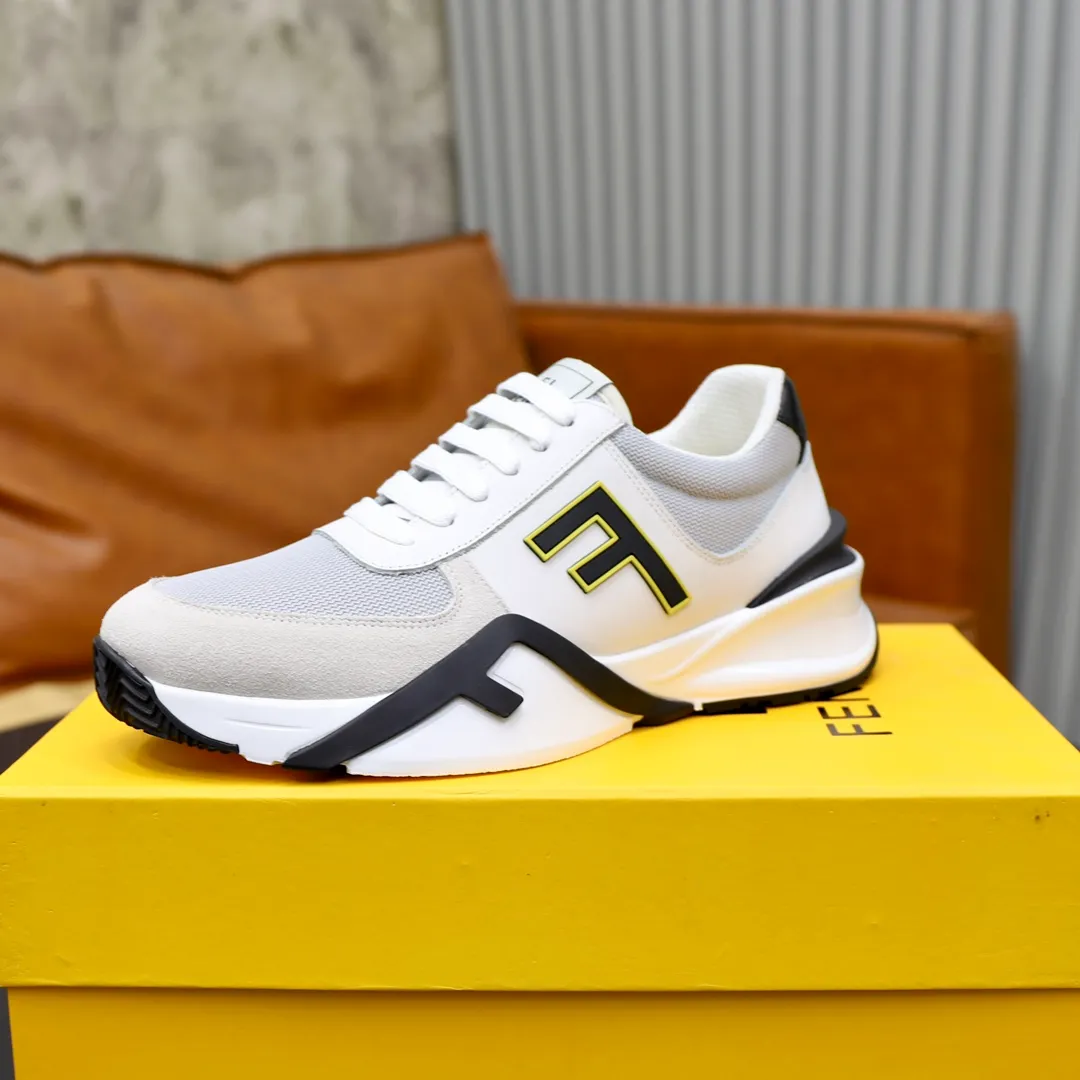 Men's men's shoes 290🔥Brand: FENDI Size: 38-44 (45, 46 customized) Grade: Original quality High version Material: Imported cowhide ➕ High-quality and comfortable lining Original lightweight non-slip outsole Style category: Travel Fashion casual shoes Versatile trend